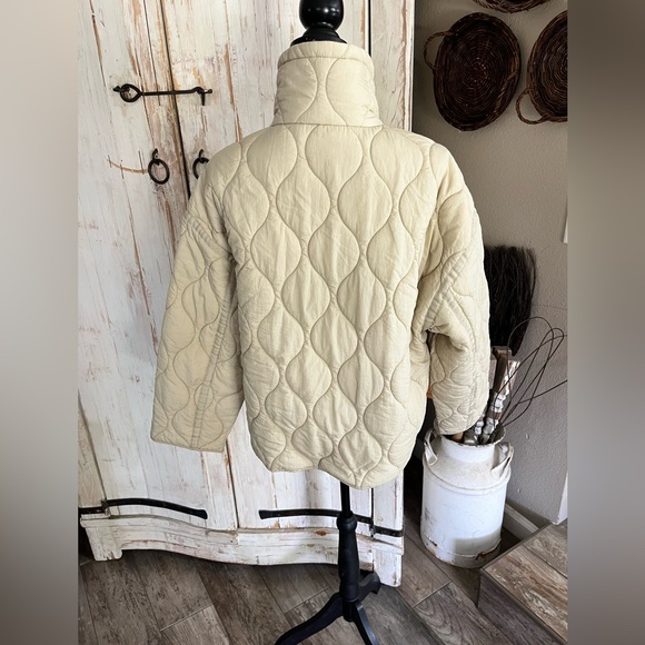 New Mango oversized quilted anorak jacket - Picture 11 of 11